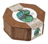Puzzle en bois coloré - Caméléon 28 x 37,1 cm Multicolore G