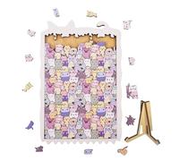 Puzzle en Bois d'animaux - Décoration Mignonne pour Chambre,Jouet Puzzle Éducatif,pour Adultes Adolescents Collectionneurs Réunions Familiales Soirée Jeux Fête Anniversaire Activités Intérieures