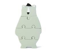 Puzzle en Bois d'Animaux - Mr Polar Bear pour Enfants