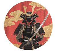 Puzzle en bois d'armure de samouraï pour adulte - 195 pièces - Puzzle unique en forme d'animal avec boîte - Jeu familial amusant - Décoration murale - Cadeau pour homme et femme