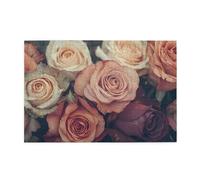 Puzzle en bois de 1 000 pièces en forme de pétales tridimensionnels pour adultes, cadeaux pour adultes, décoration d'intérieur