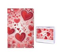 Puzzle en bois de 1 000 pièces pour adultes de la Saint-Valentin à partir de photos, casse-tête stimulant parfait pour les soirées de jeu, décoration de la maison, cadeau pour les fêtes d'anniversaire