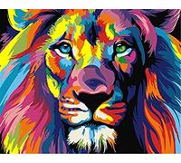 Puzzle en bois de 1000 pièces de lion de bande dessinée, cadeau de vacances de puzzle de jouet éducatif d'enfants adultes HJ303