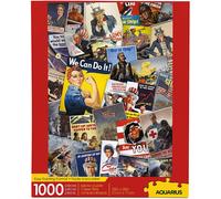 Aquarius Puzzle en bois – Affiches de guerre du Smithsonian – 1000 pièces