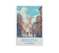 Puzzle en Bois De 1000 Pièces pour Adultes，Bogota, Colombie，Jouets De Décompression Éducatifs Et Intellectuels, Jeux Familiaux Amusants pour Enfants（75x50cm）-II10