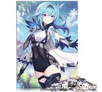 Puzzle en Bois de 1000 pièces pour Adultes Genshin Impact EULA Lawrence, Excellent Cadeau pour Adultes 50 x 75 cm