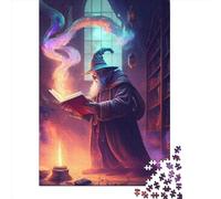 Puzzle en bois de 1000 pièces pour adultes, idéal pour apprendre les potions, idéal pour les adolescents, les hommes et les femmes (38 x 26 cm).