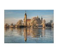 Puzzle en Bois De 1000 Pièces pour Adultes，Schwerin - Site du Patrimoine Mondial de l’UNESCO，Jouets De Décompression Éducatifs Et Intellectuels, Jeux Familiaux Amusants pour Enfants（75x50cm）-AJ80