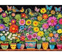 Puzzle en Bois De 1000 Pièces pour Puzzles De Fantaisie Florale,pour Adultes Jeu Éducatif Défi Jouets 1000 Pièces,Jeu D'Adresse pour Toute La Famille,Puzzle Impossible,Puzzles pour Adultes Enfants