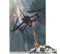 Puzzle en Bois de 1000 pièces - Puzzles High-Tech flottants - Puzzles pour Adultes - Jouets - Excellents Cadeaux de Noël et d'anniversaire pour Toute la Famille - 1000 pièces (75 x 50 cm)