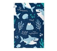 Puzzle en Bois de 1000 pièces représentant de Nombreux Requins, idéal pour Adultes.