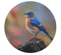 Puzzle en bois de 195 pièces en forme d'animal unique pour adulte avec boîte - Jeu familial amusant - Décoration murale - Cadeau pour homme et femme