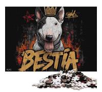 Puzzle en Bois de 300 pièces pour Adultes Royal Canine Majesty -2 Puzzle pour Enfants Jeux de Famille Cadeaux de Noël 300 pièces (40x28cm)