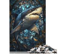 Puzzle en Bois de 500 pièces avec Personnages et Chiens, Observation des étoiles, pour Adultes et Adolescents, Casse-tête, 500 pièces (52 x 38 cm)