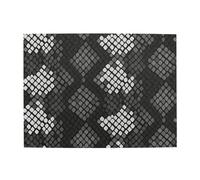 Puzzle en Bois de 500 pièces pour Adultes, Motif Peau de Serpent, Noir, Gris et Blanc, pour Personnes âgées