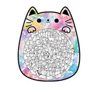 Puzzle en Bois De Chat - 135 Pièces Casse-Tête Mignon Jouet Défi | Puzzle en Bois Chat,pour Adultes Anniversaire Vacances Projets Éducatifs Décorations Fêtes Garçons