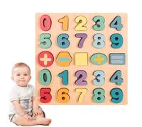 Puzzle en Bois de l'Alphabet - Planche de Puzzle d'apprentissage des Lettres pour,Jeu Interactif de l'Alphabet - pour Salle de Classe Maternelle Maison Voyage Vacances Jardin d'Fête