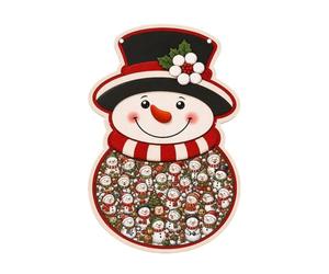 Puzzle en bois de Noël - Jouet créatif - Activité difficile | Puzzles en bois pour enfants pour l'intérieur et l'extérieur, fête, maison, anniversaire, vacances
