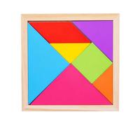 Puzzle en Bois de Tangram, faveurs de Partie d'enfants, Jouet précoce d'éducation de Jardin d'enfants pour des étudiants