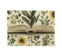 Puzzle en bois de tournesol de 500 pièces pour adultes, puzzle stimulant pour taille de jeu 38,1 x 50,1 cm