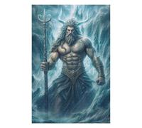 Puzzle en Bois Décoratif Poseidon pour Adultes, 1000 PCS