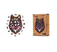 Puzzle en bois - ECO - Le loup mystérieux A3 PuzA3-00725