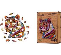 Puzzle en bois - ECO - Tigre mystérieux A4 PuzA4-00712