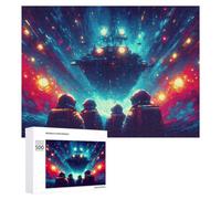 Puzzle en Bois Élégant The Forgotten Arrival pour Adultes, 500 PCS