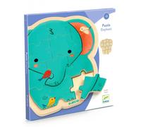 Puzzlo Elephant - Puzzle 14 Pièces