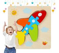 Puzzle en bois en forme d'animal pour , puzzle éducatif pour tout-petits