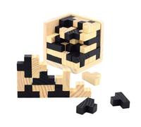 Puzzle En Bois En Forme De T 3d, 54 Pièces, Blocs De Construction, Jouets Éducatifs, Développement De L'Intelligence, 2021