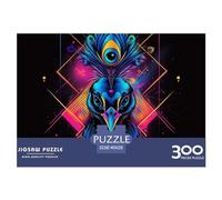 Puzzle en bois épais de style artistique pour adultes - 300 pièces - Décoration de la maison - Jeu éducatif anti-stress - Jeu intellectuel de relaxation et d'intelligence - 300 pièces (40 x 28 cm)