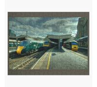 Puzzle en bois Épitaphe du Paddington HST 300 pièces 38x26 cm jouet décoration mur