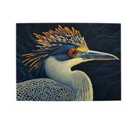 Puzzle en bois étrange petit oiseau de 500 pièces pour adultes - Puzzle stimulant pour jeu de taille 38,1 x 50,1 cm