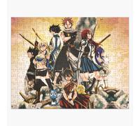 Puzzle en bois Fairy Tail 300 pièces 38x26 cm jouet décoration mura