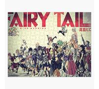 Puzzle en bois Fairy Tail 37 300 pièces 38x26 cm jouet décoration mura