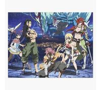 Puzzle en bois Fairy Tail 8 300 pièces 38x26 cm jouet décoration mura