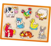 Puzzle en bois Ferme Viga Toys Puzzle