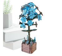 Puzzle en bois floral - 24,4 x 16,5 x 1 cm - Artisanat créatif d'arrangement floral - Projet de pièce centrale - Activité amusante pour la famille des - Projet d'artisanat pour