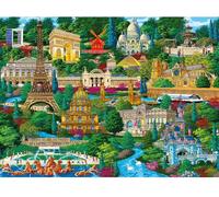 Puzzle En Bois - France - 1000 Pièces
