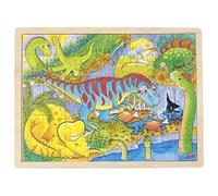 Puzzle en bois GOKI - Dinosaurio - Animaux - Multicolores - A partir de 3 ans