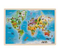 Puzzle en bois - GOKI - Monde Anglais - 192 pièces - Pour enfants à partir de 10 ans