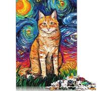 Puzzle en Bois Golden Gate en Aquarelle 1000 pièces pour Adultes, Puzzles pour Adultes et Adolescents à partir de 12 Ans, 1000 pièces (75 x 50 cm)