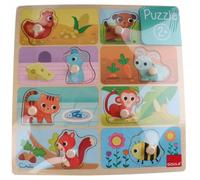 Puzzle en bois Goula Plaisir de manger 8 pièces