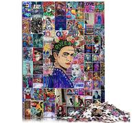 Puzzle en Bois Graffiti Art 1000 Pièces - Pour Adultes et Enfants de Plus de 12 Ans - Jeu de Relaxation - Taille: 50x75cm