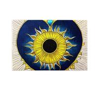 Puzzle en bois horizontal en forme de cœur et soleil de dessin animé, 1000 pièces, pour se détendre et améliorer les compétences et la concentration
