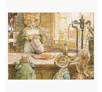 Puzzle en bois Illustration de Pierre Lapin de Beatrix Potter 300 pièces 38x26 cm jouet décoration mura