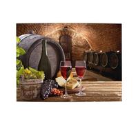 Puzzle en Bois imprimé « Cave à vin Rouge » de 500 pièces pour Adultes et Personnes âgées