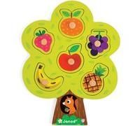 Puzzle en bois Janod Arbre fruitier 6 pièces G