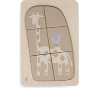Puzzle en bois Jungle Jambo Giraffe (6 pièces)